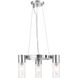 Midtown 3 Light 14.75 inch Polished Chrome Mini Chandelier Ceiling Light
