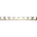 Brentwood 8 Light 48 inch Polished Chrome Bath Light Wall Light
