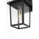 Riggs 1 Light 12.5 inch Black Outdoor Wall Sconce