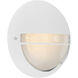 Clifton LED 9.75 inch White Outdoor Bulkhead