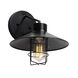Signature 1 Light 11 inch Black Outdoor Wall Light