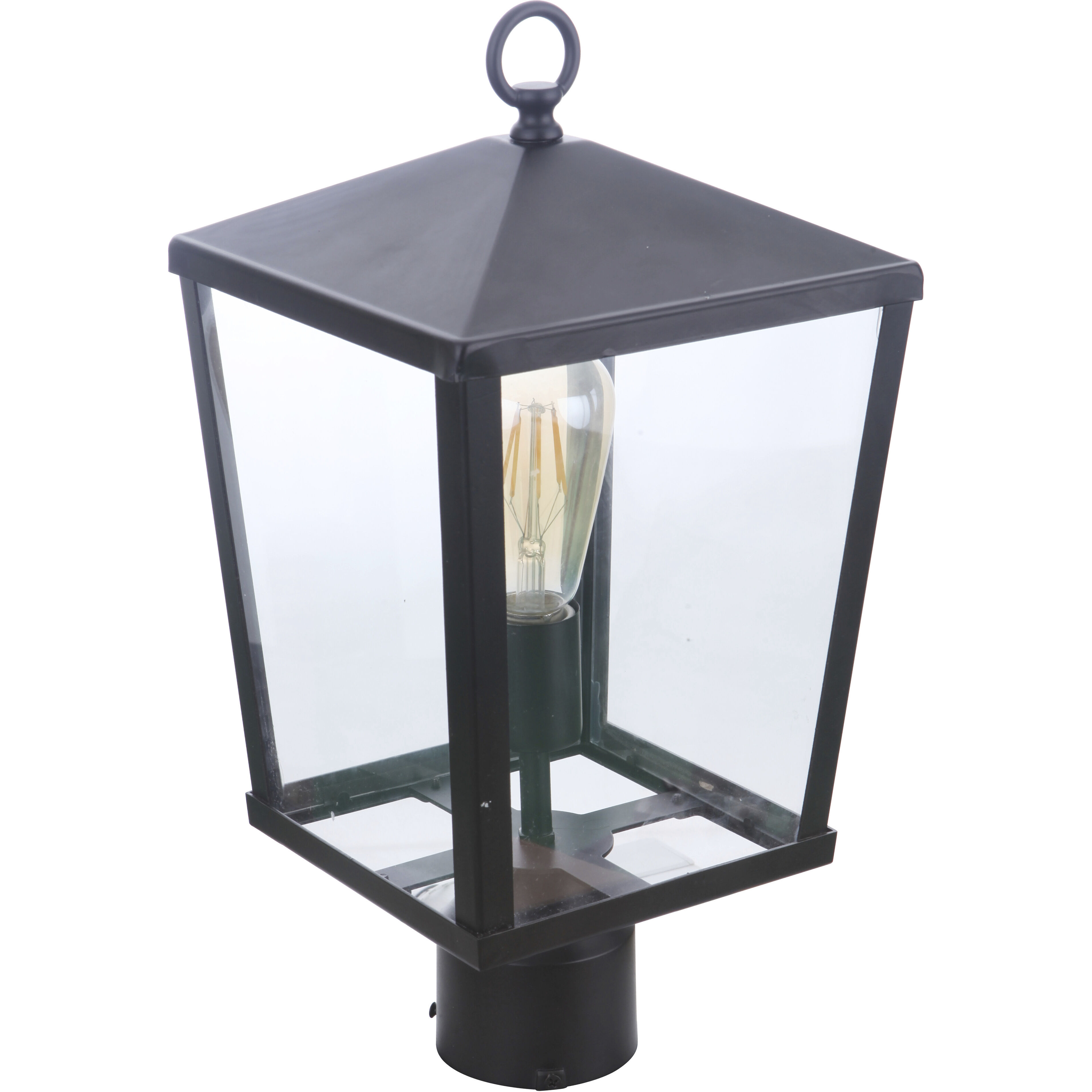 Olsen 1 Light 16 inch Midnight Outdoor Post Light