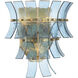 Abigail Bath Sconce Wall Light in Blue