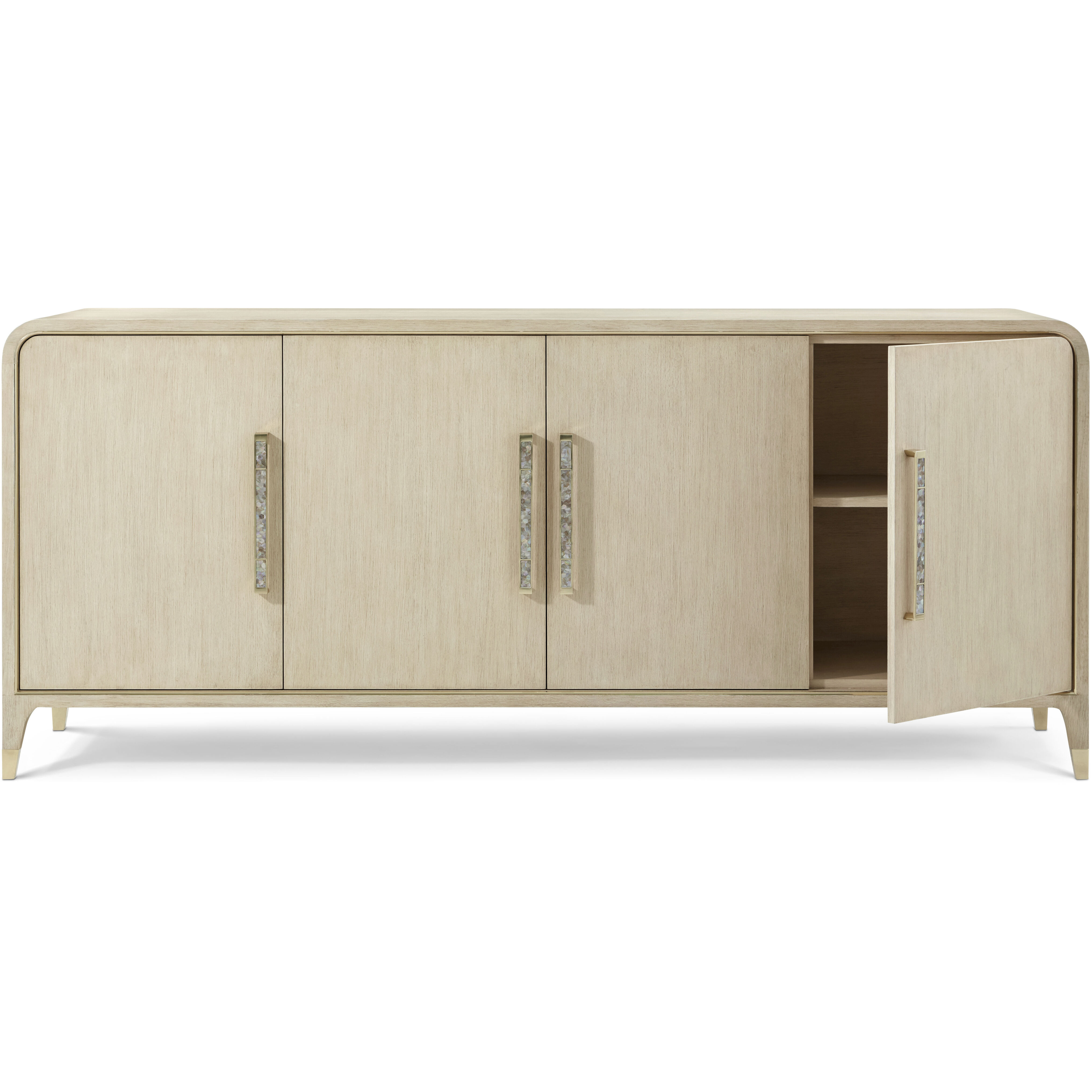 Judith Leiber Couture 82 X 20 inch Martini Sideboard, Wooden