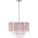 Addis 6 Light 19.75 inch Polished Chrome Chandelier Ceiling Light in Spring