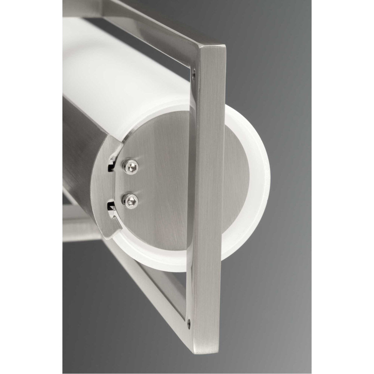 Frame LED 12 inch Brushed Nickel Bath Vanity Wall Light, Progress LED