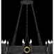 Mirage 12 Light 35.75 inch Black Chandelier Ceiling Light