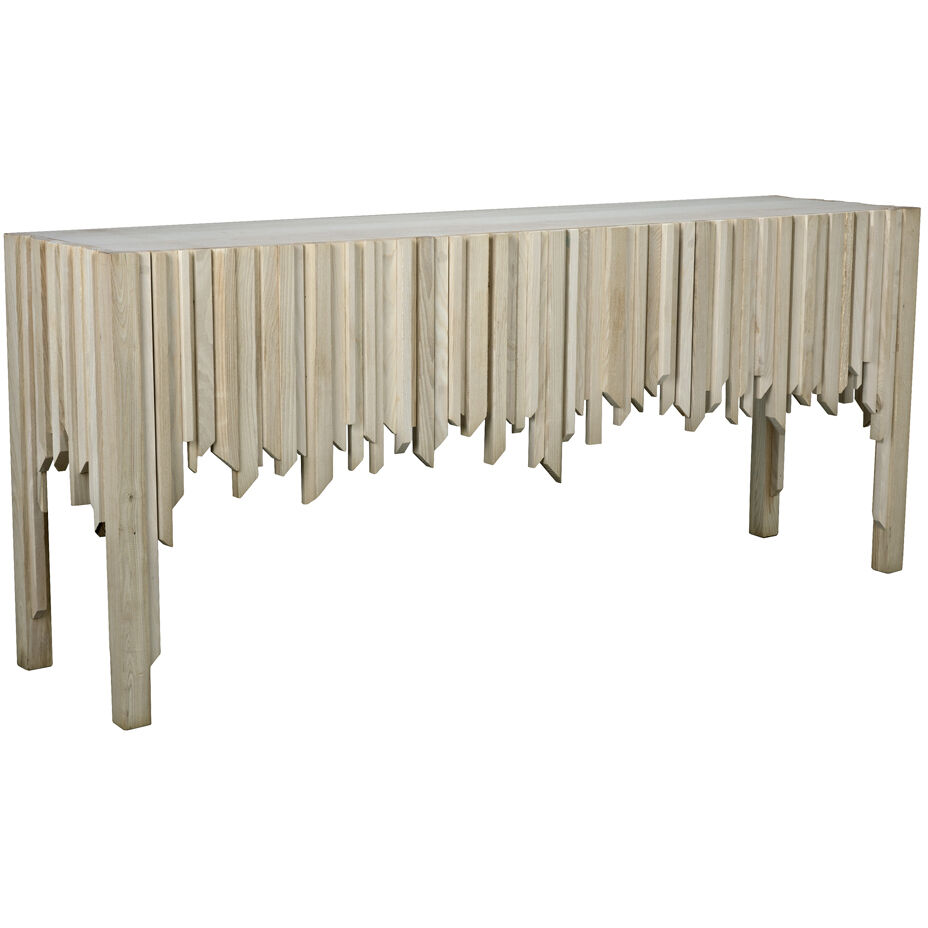 Desdemona 76 X 18.5 inch Bleached Sideboard, 3 Drawers