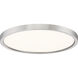 Outskirts LED 15 inch Brushed Nickel Flush Mount Ceiling Light