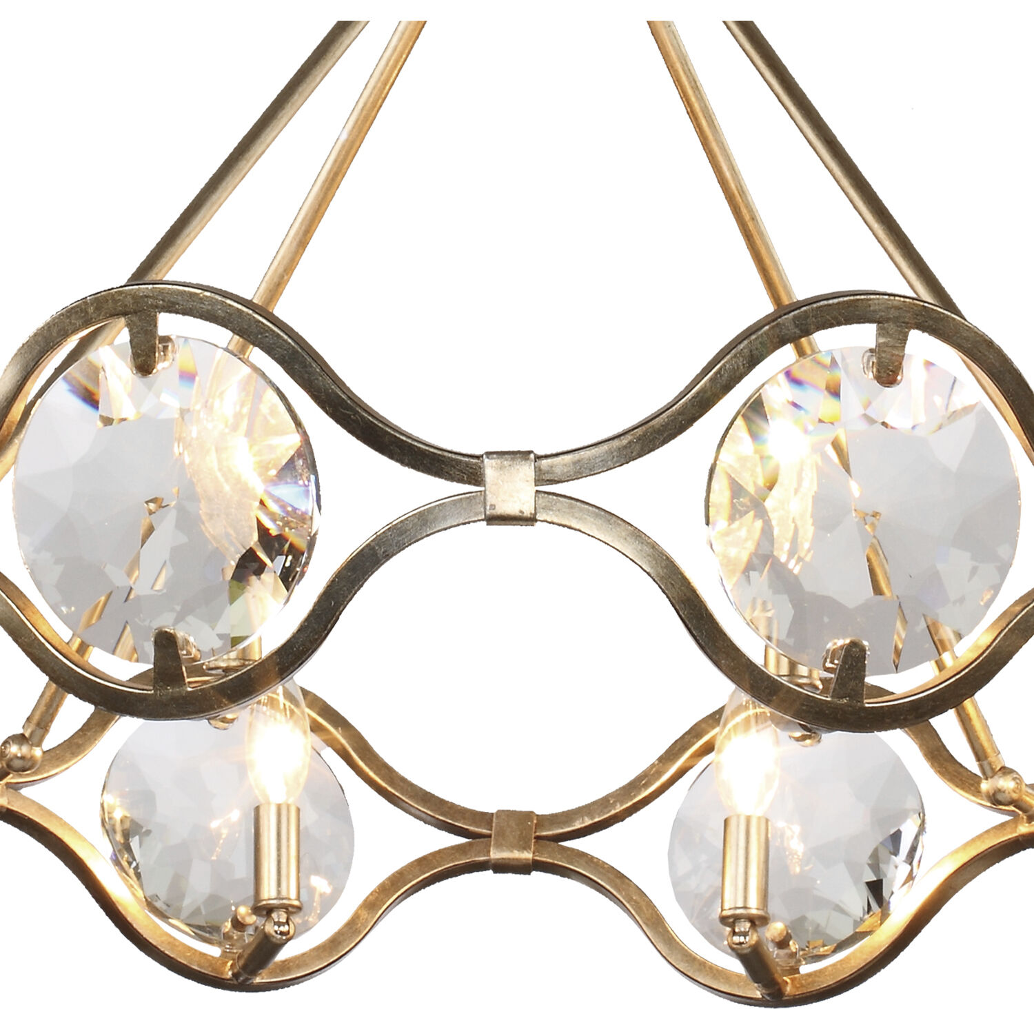 Quincy 8 Light 29.5 inch Distressed Twilight Chandelier Ceiling Light