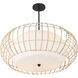 Watermill 4 Light 28 inch Coal Pendant Ceiling Light