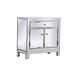 Modern Antique Silver Cabinet in Antique Sliver