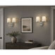 Bristol 2 Light 13.25 inch Satin Nickel Wall Sconce Wall Light