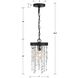 Winham 1 Light 7 inch Black Forged Mini Pendant Ceiling Light