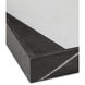Sena Black and White Marble Tray