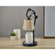 Ivy 14.75 inch 50 watt Black Candlewarmer Lamp Portable Light, Simplee Adesso