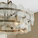 Cascade 4 Light 35 inch Clear Chandelier Ceiling Light