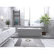 Turner Glossy White Bathtub in 72 in.