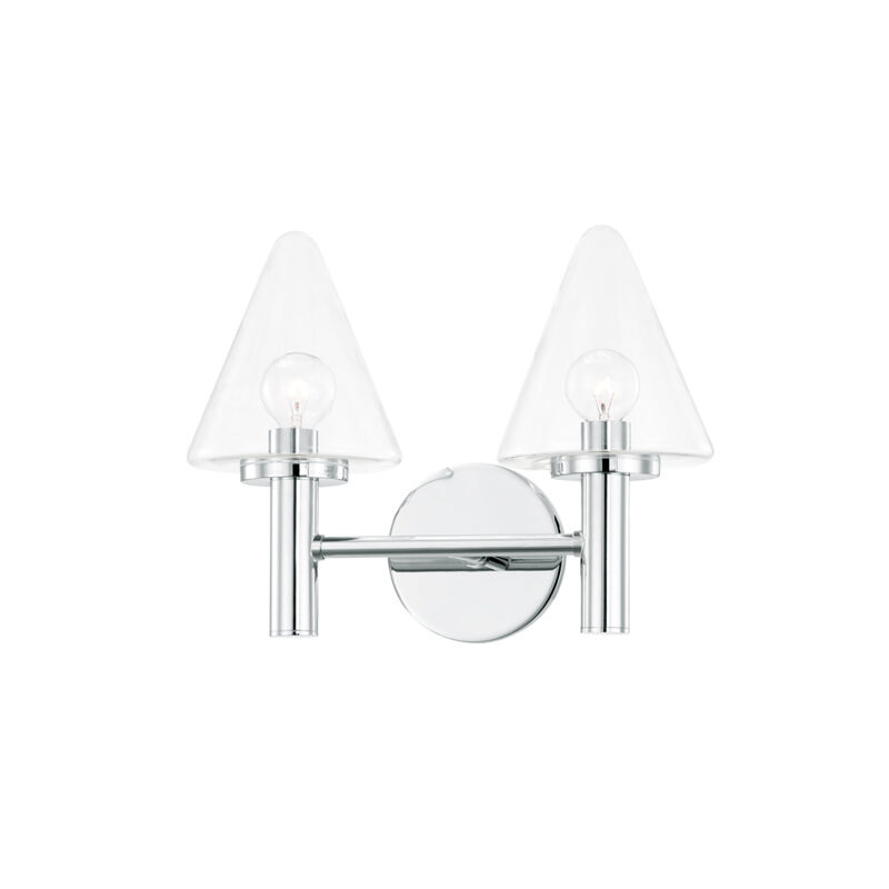 Connie 2 Light 13.75 inch Bathroom Vanity Light