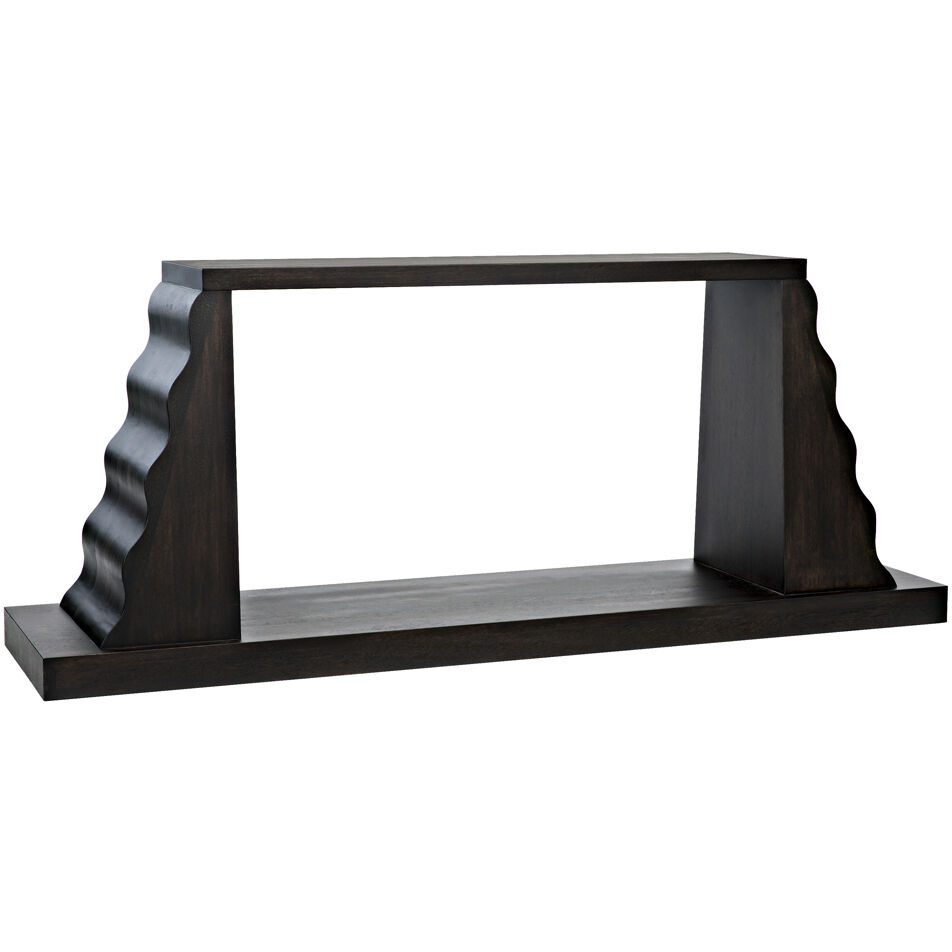 Aurora 72 X 18 inch Ebony Walnut Console