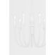 Cate 7 Light 22 inch Gesso White Chandelier Ceiling Light