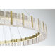 Sevryn LED 44.5 inch Soft Brass Chandelier Ceiling Light