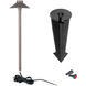 Tiki 12 6.5 watt Bronze Path and Area Light in 3000K Warm White LED, WAC Landscape