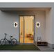 Jacks LED 15 inch Textured Black Exterior Wall Sconce