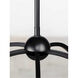 Seneca 5 Light 25.5 inch Matte Black Chandelier Ceiling Light