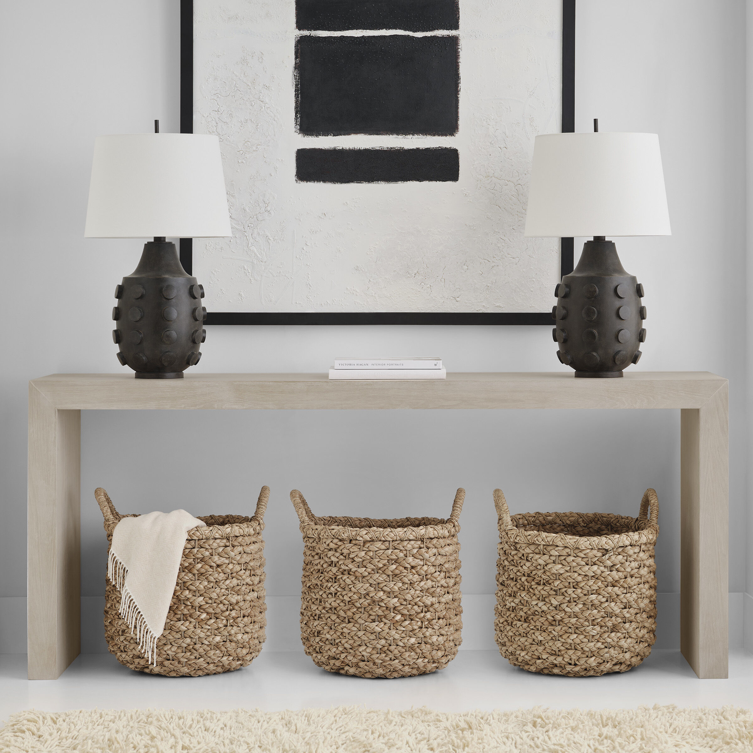 Thomas O'Brien Orly 31.5 inch 15 watt Garden Bronze Table Lamp Portable Light, Large