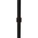 Ruslur 62.75 inch Matte Black Floor Lamp Portable Light