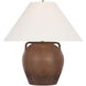 Amber Lewis Mason 26 inch 15 watt Natural Terracotta Table Lamp Portable Light
