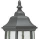 Covington 1 Light 14.25 inch Black Outdoor Wall Sconce