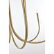 Layne 6 Light 42 inch Gold Chandelier Ceiling Light