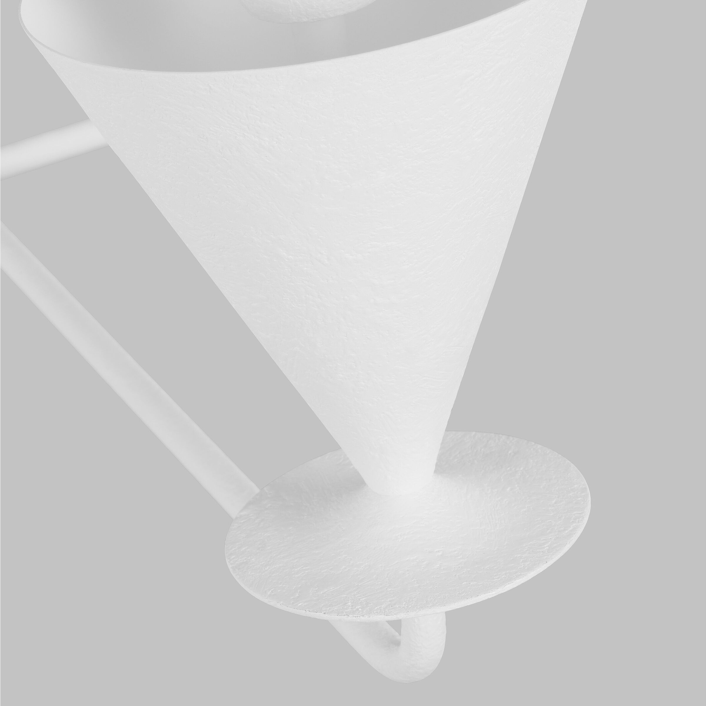 Christiane Lemieux Cornet 4 Light 46 inch Cast Plaster Chandelier Ceiling Light