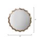 Round Scalloped 32 X 32 inch Mirror
