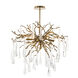 Leah 7 Light Brass Chandelier Ceiling Light