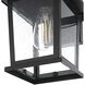 Redner 1 Light 11.5 inch Black Outdoor Wall Sconce