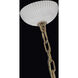 Bianca 16 Light 42 inch Winter Brass Chandelier Ceiling Light in White
