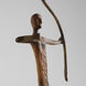 Maasai 33 X 8.5 inch Hunter Sculpture