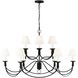 Sullivan 12 Light 41.88 inch Aged Iron Chandelier Ceiling Light