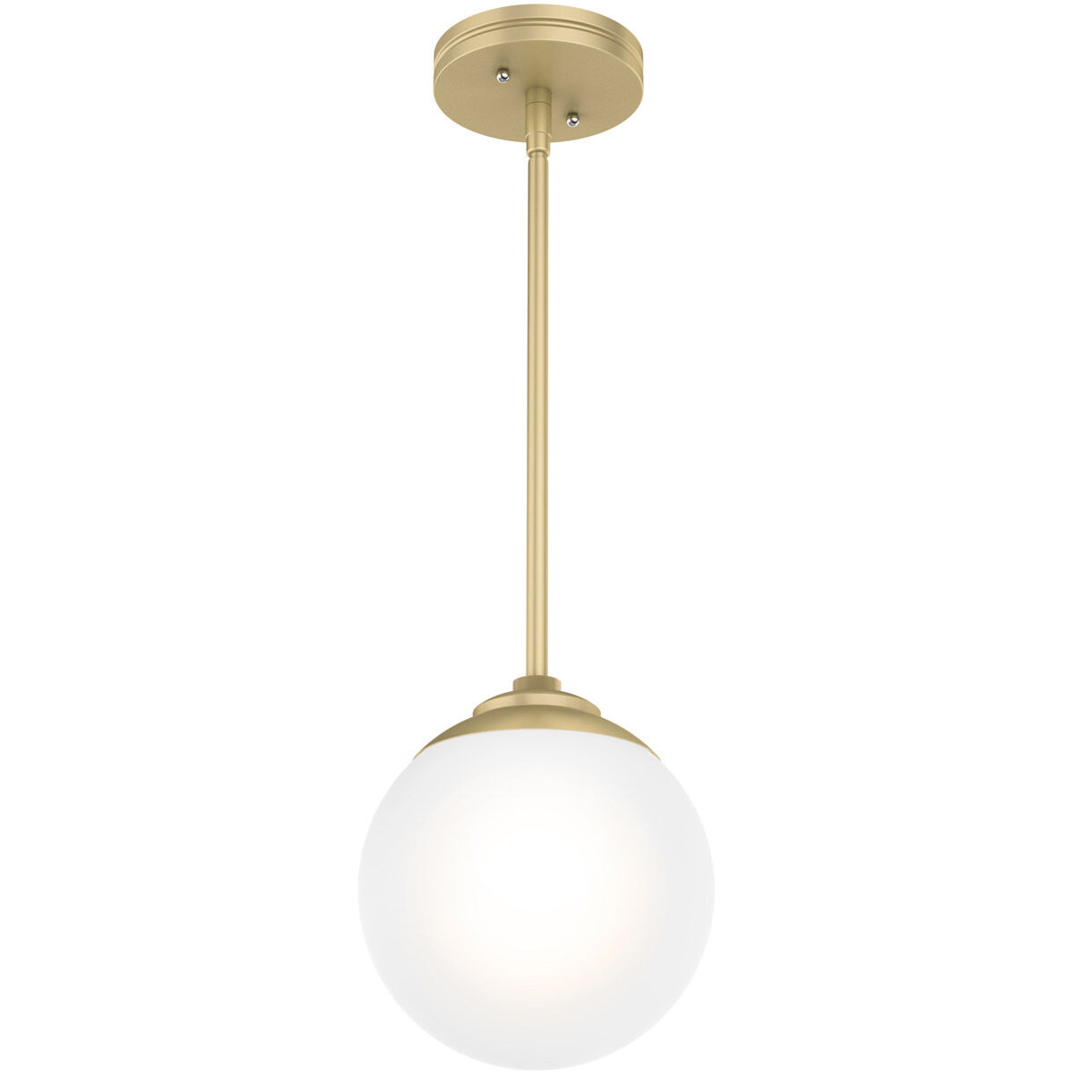Hepburn 1 Light 7.9 inch Painted Modern Brass Mini Pendant Ceiling Light