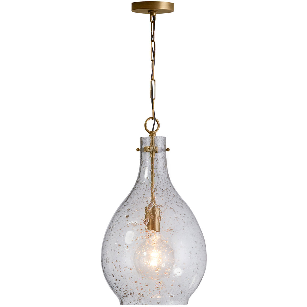 Tatum 1 Light 12 inch Patinaed Brass Pendant Ceiling Light