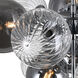 Pallocino LED 16 inch Chrome Flush Mount Ceiling Light