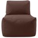 Seascape Chocolate Outdoor Pouf Chair