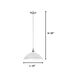 Lord 3 1 Light 14 inch Matte Nickel Pendant Ceiling Light