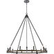 Harwell 10 Light 49.75 inch Antique Millwood Chandelier Ceiling Light