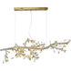 Canada 20 Light 16 inch Gold Chandelier Ceiling Light