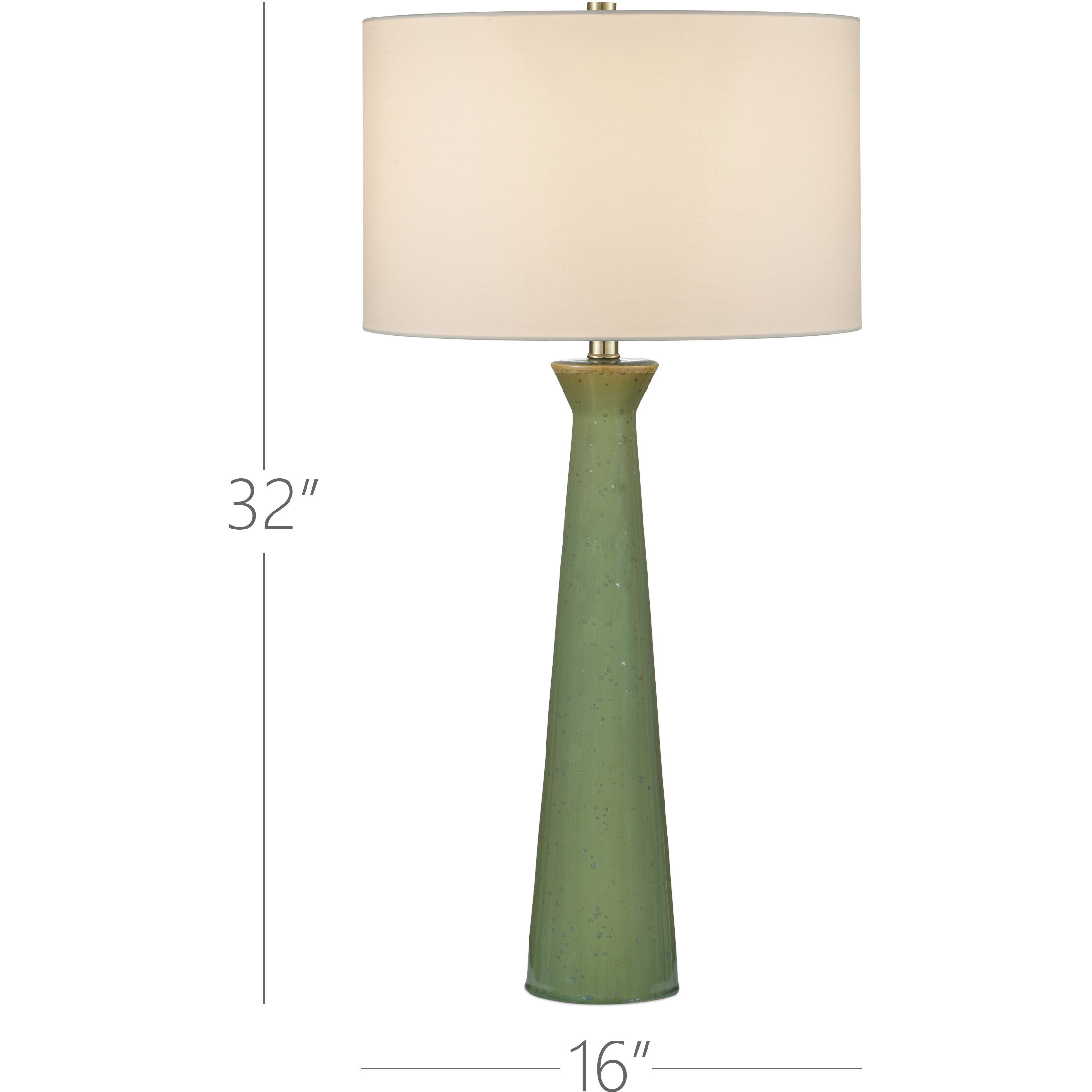 Grassington 32 inch 150.00 watt Green Table Lamp Portable Light