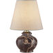 Piccolo 9 inch 25 watt Oxblood Mini Table Lamp Portable Light, Bunny Williams Collection